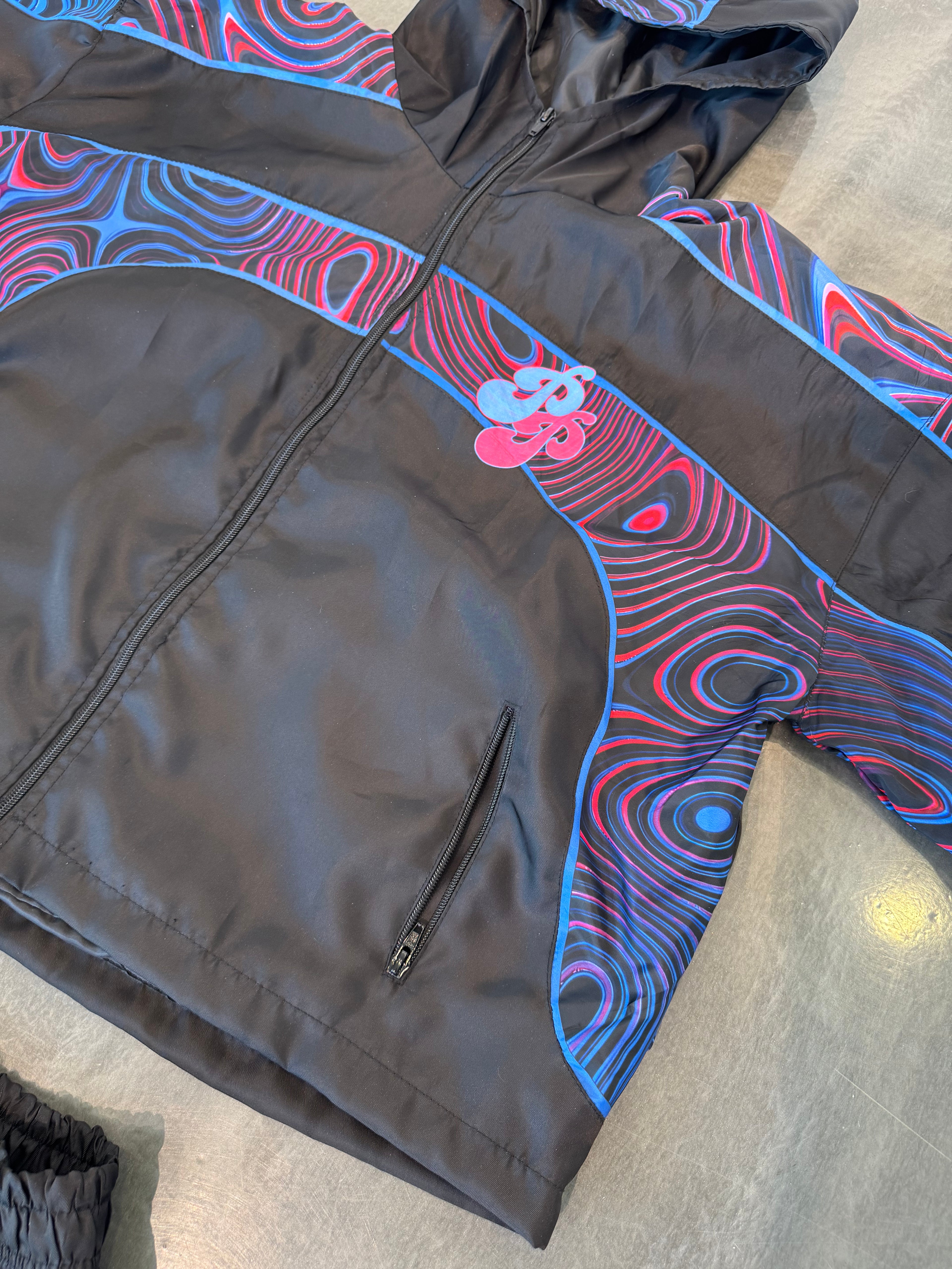 PROFIT PLAYAS ESSENTIAL TRACK SUIT  (BLACK)