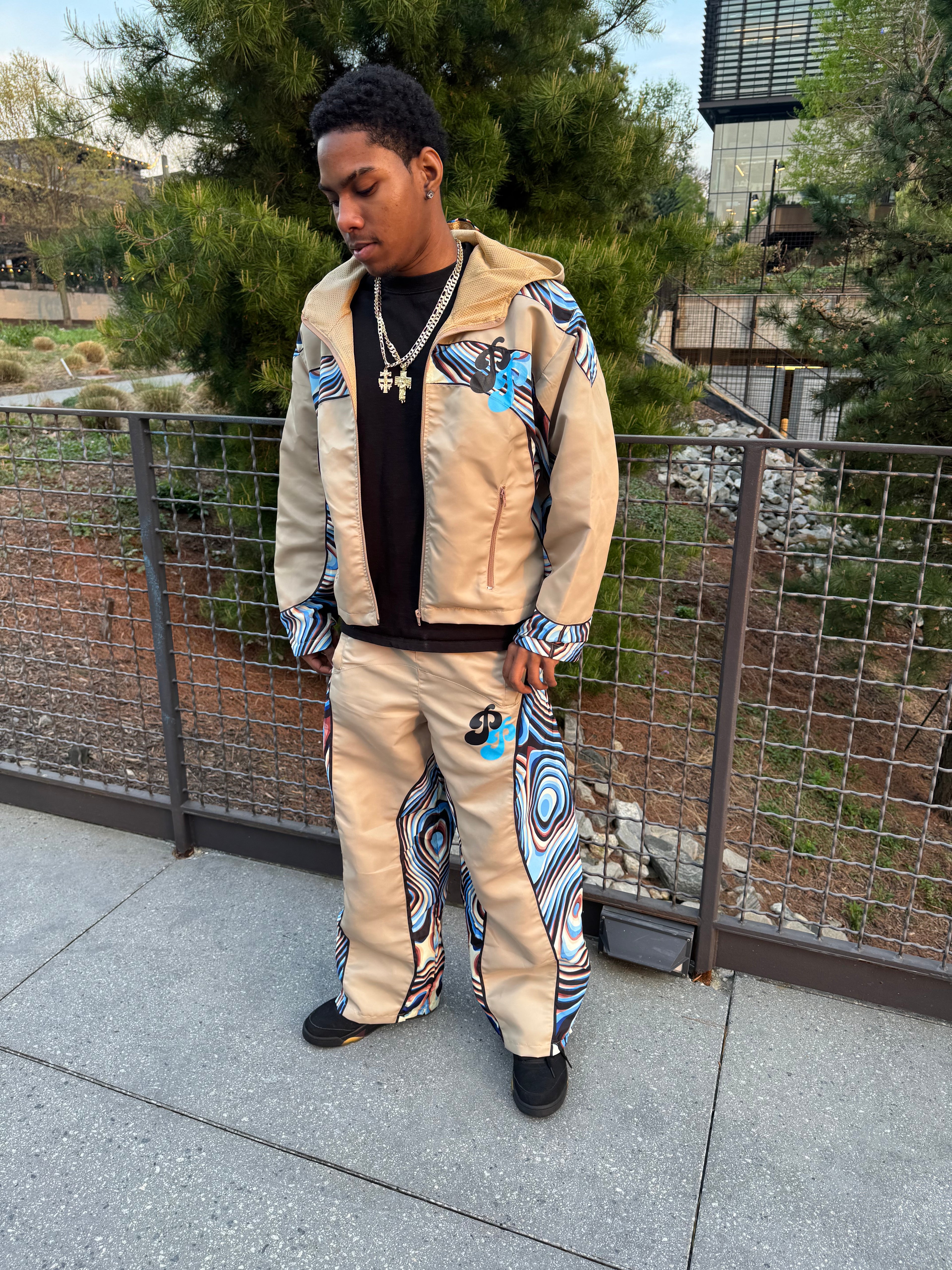 PROFIT PLAYAS ESSENTIAL TRACK SUIT  (BEIGE)