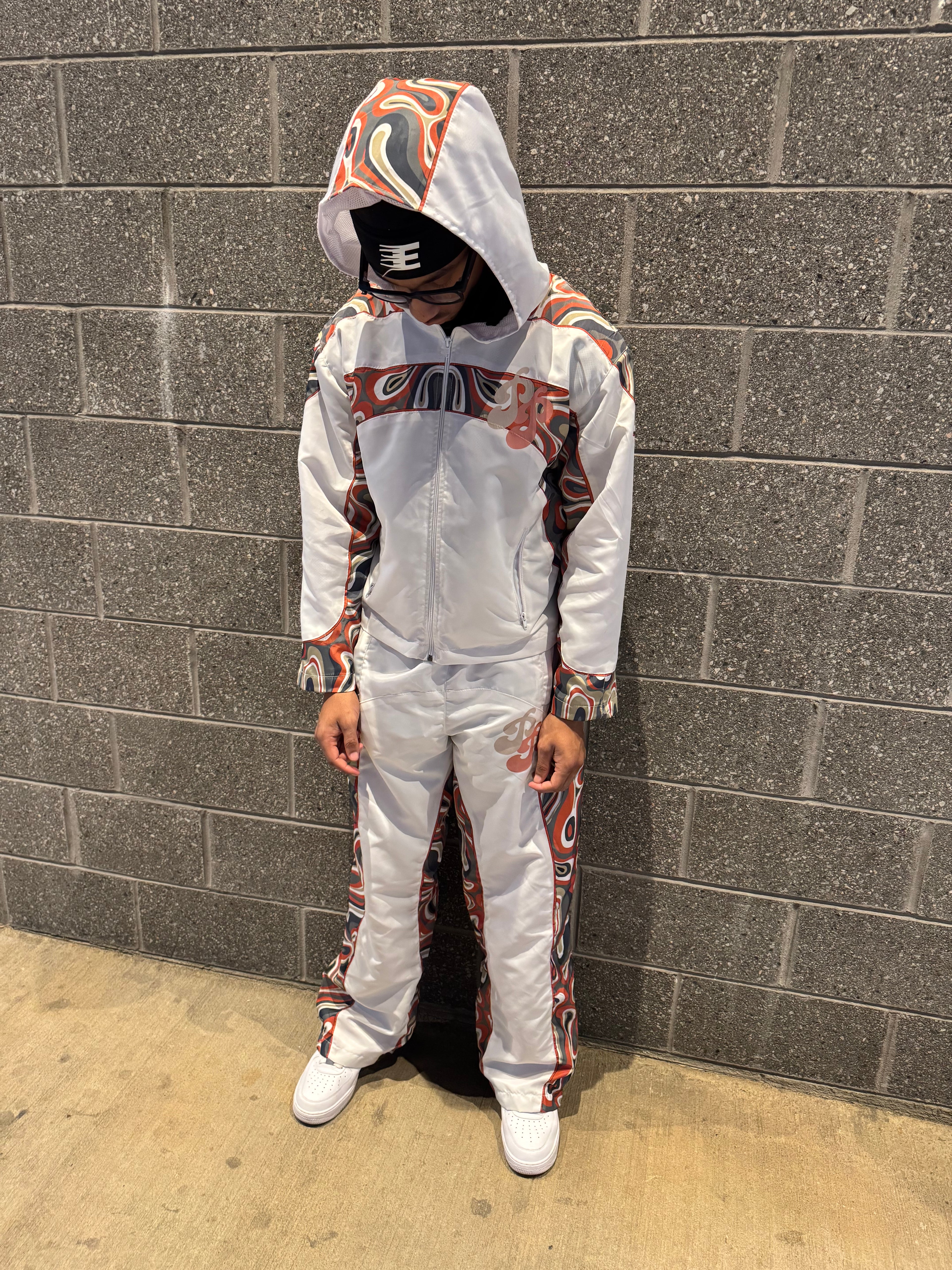 PROFIT PLAYAS ESSENTIAL TRACK SUIT  (WHITE)