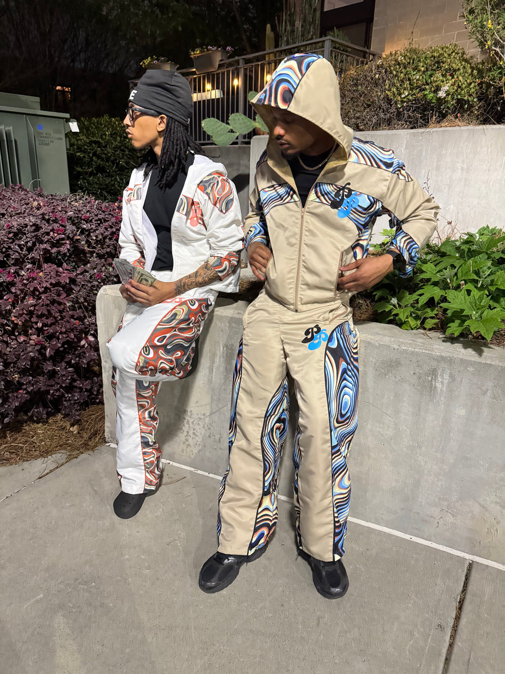 PROFIT PLAYAS ESSENTIAL TRACK SUIT  (WHITE)