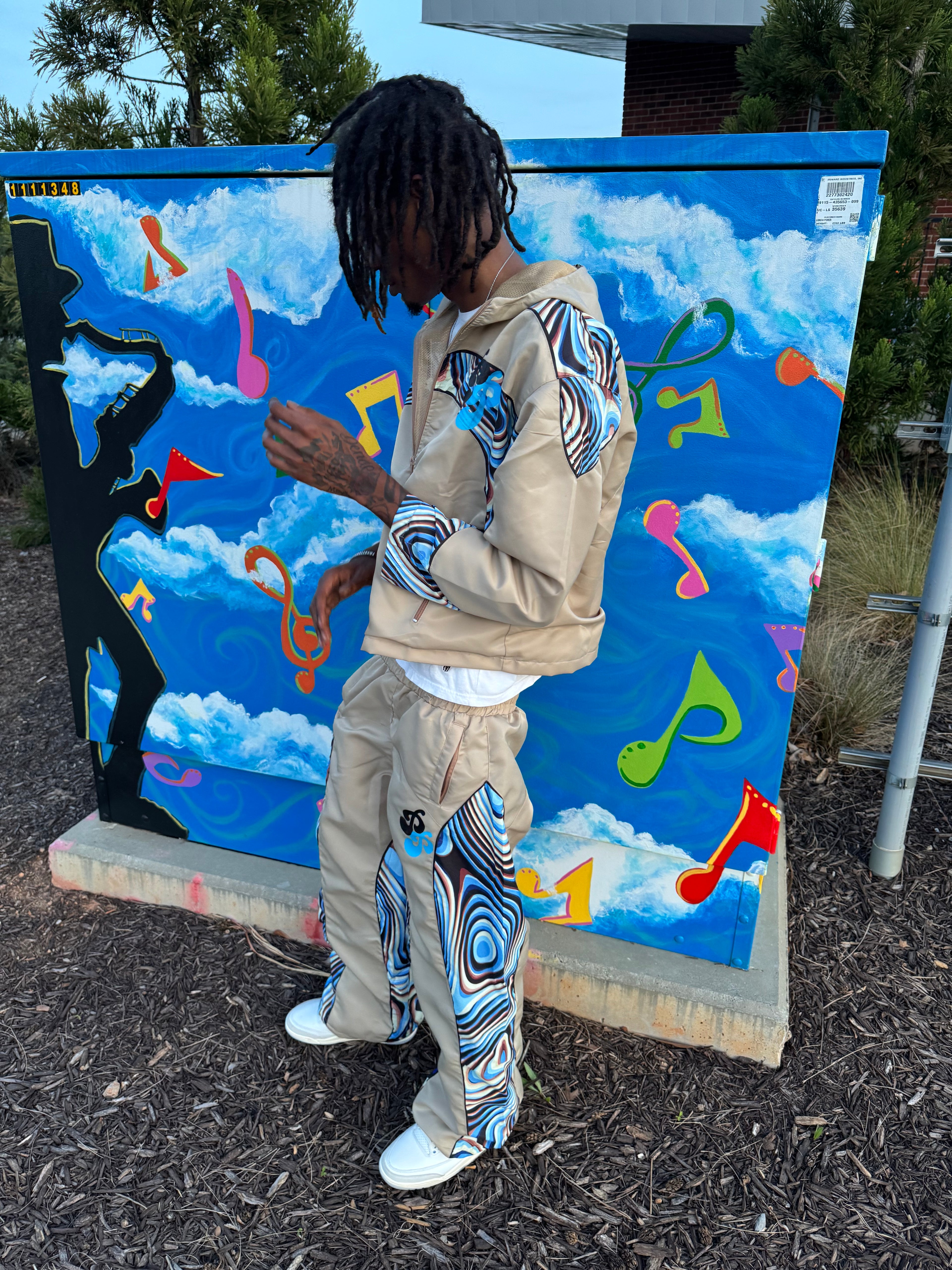 PROFIT PLAYAS ESSENTIAL TRACK SUIT  (BEIGE)