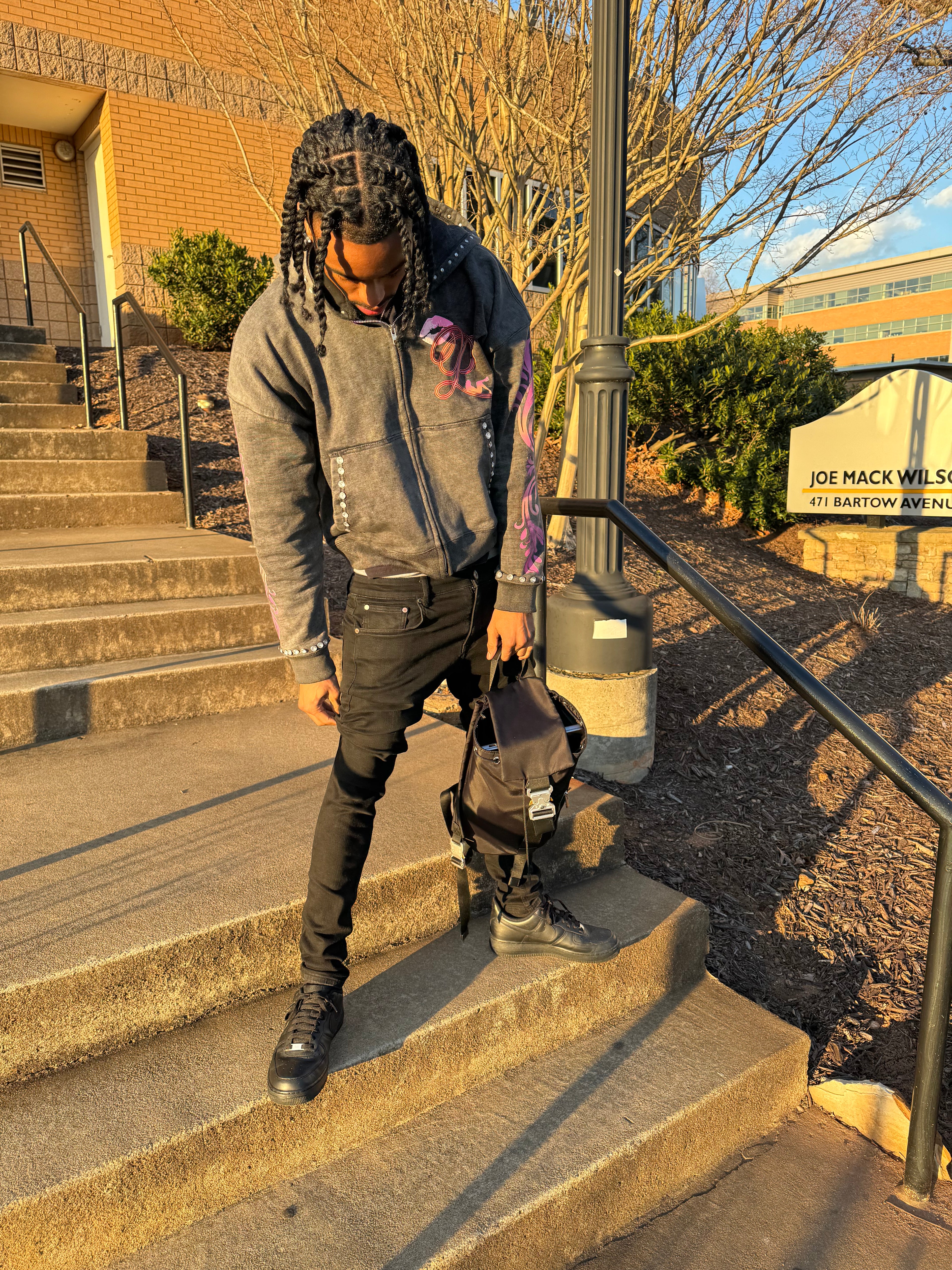 PARDON MY PLAYA JACKET (ACID WASH)