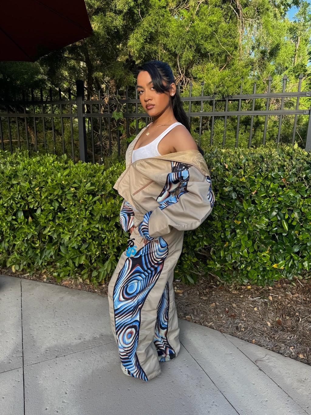 PROFIT PLAYAS ESSENTIAL TRACK SUIT  (BEIGE)